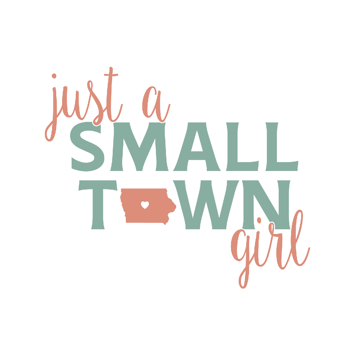 Small Town Girl Sticker Made To Gaze