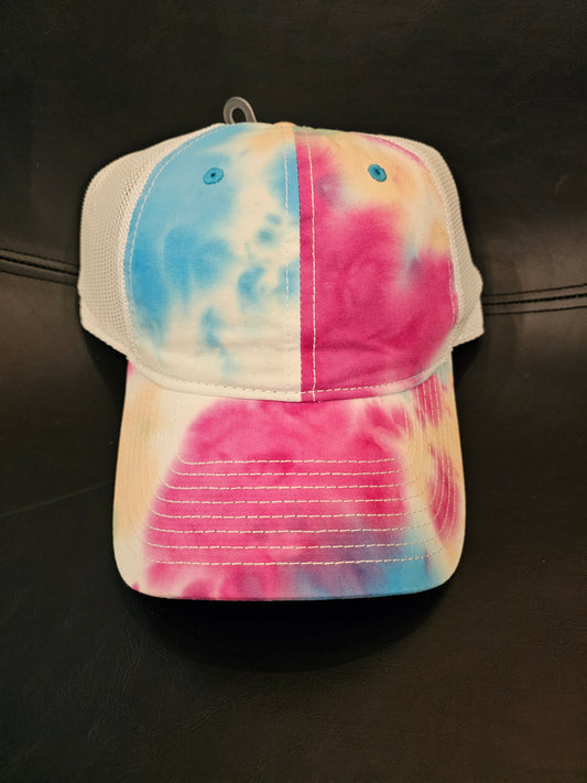 Tie-Dyed Trucker Cap