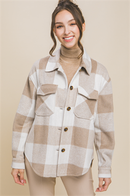 Woven Bust Pocket Jacket