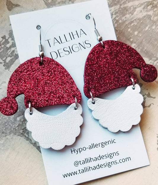 Santa Earrings