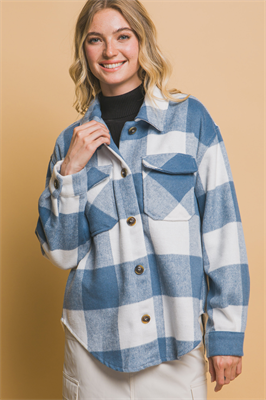 Woven Bust Pocket Jacket