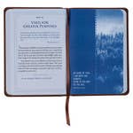 Be Strong & Steadfast Faux Leather Devotional