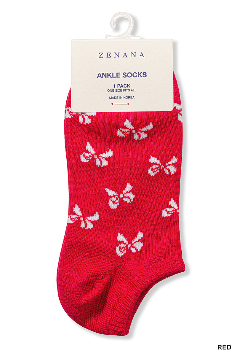 Bow Ankle Socks