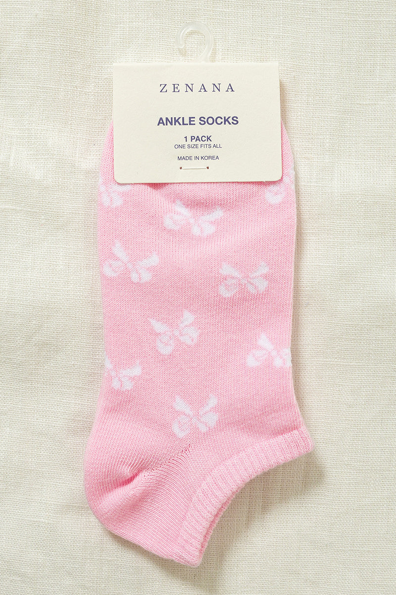 Bow Ankle Socks